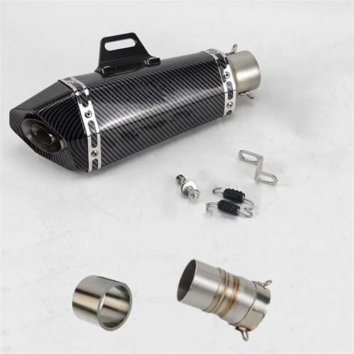 Silencieux Échappement Moto YAMAHA R6 2006-2020 Tube Raccord Slip-On Modifié Style 2