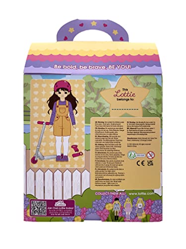 Lottie Scooter Girl Doll | Toys For Girls And Boys | Muñeca | Gifts For 3 4 5 6 7 8 Year Old | Small 7.5 Inch #TOP5