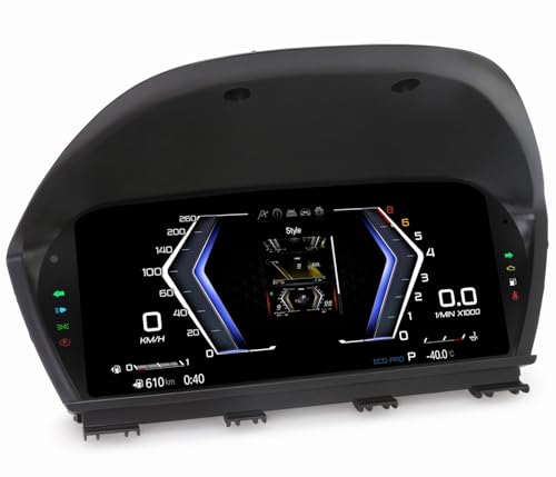 📌【Integrazione perfetta】 questo quadro strumenti digitale LCD da 10 pollici per BMW Serie 1/2 X1 X2 auto funziona perfettamente con i sistemi esistenti del veicolo, preservando tutte le funzioni originali dell'auto. Lo schermo ad alta definizione 1920*720P offre una visualizzazione nitida e luminosa che migliora significativamente la chiarezza dei dati di guida. CPU T507 a 4 core da 1,5 GHz, sistema operativo Linux 5.4, 1 GB di RAM + 8 GB di ROM garantiscono prestazioni stabili e veloci. Con 7 stili di interfaccia utente, scelta multilingue e facile installazione, questo è un ottimo sostituto per il tuo display obsoleto, rendendo ogni viaggio come nuovo.