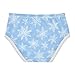 Seamless Snowflake Pattern All Seasons Girls' Panties Breathable Underwear for Girls in Sizes 2T,3T, 4T, 5T, 6Y and 8Y