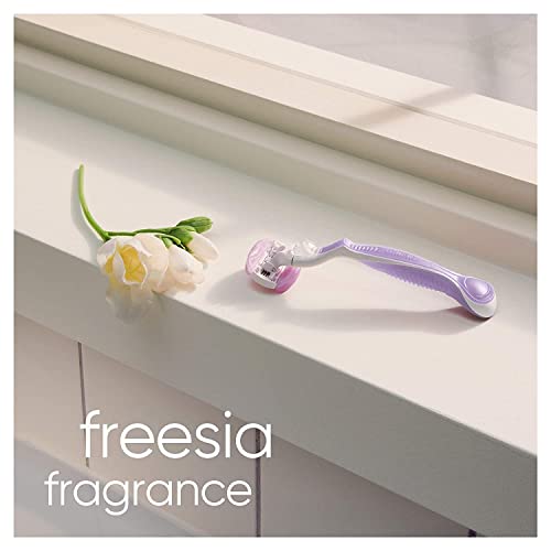 Gillette Venus ComfortGlide Freesia Women's Razor - 1 handle + 2 refills (Pack of 2) - image 6