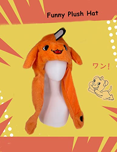Kobataro Plush Toys Costume Hat Cap With Moving Ears Flaps Costume Cosplay Hat Christmas Gift For Teens Kids Adults Mens Women #TOP4