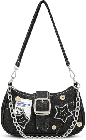 Y2k Vintage Bag, Vintage Bag, Punk Style Women's Shoulder Bag