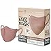 Iris Ohyama, Pack de 20 Masques chirurgicaux jetables Type IIR BFE 98%, Forme 3D pour Respiration Comfortable, Résistant aux éclaboussures, Accessoiriser Vos Tenues - 3D Colour Mask IDM - Rose