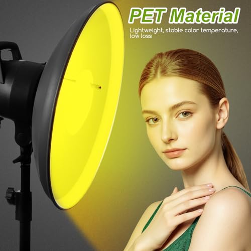 Filtro de luz amarilla SHINEOFI para obsequios y proyectos de iluminación 3