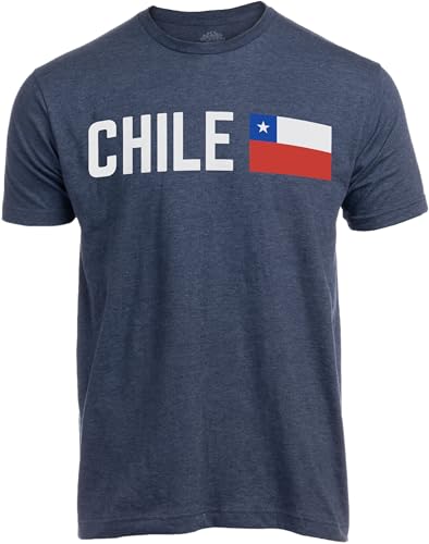 Nations du Monde T-Shirt Unisexe Fierté Nationale Bleu Marine Moyen