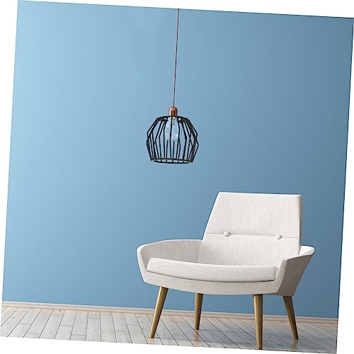 Image of Housoutil 5pcs Hollow Out Metal Lampshade Replacement for Pendant Lamp Sturdy Lamp Shade Cover for Dining Room Living Room and Hotel Adds Charm to Your Space
