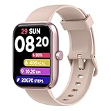 スマートウォッチ iPhone対応 通話機能 大画面 Line通知 ベルト交換可能 多種類の運動モード 多種類文字盤 IP68生活防水 メッセージ通知 多機能 レディース