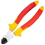 MTX Alicate de Corte Diagonal Black Níquel 7' (180 mm) – Aço de Alta Resistência, Revestimento...