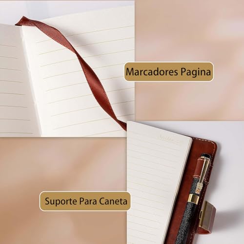 Caderno Couro Com Trava Para Combinação, Diário de Viagem para Marinheiro, Agenda Pessoal, Organizad