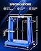 Orion Motor Tech Motorcycle Wheel Balancer & Truing Stand, Tire Balancer Stand for Motorcycle Wheel with Adjustable Truing Pointer, Heavy Duty Bicycle Wheel Truing Stand for Sport Dirt Bike