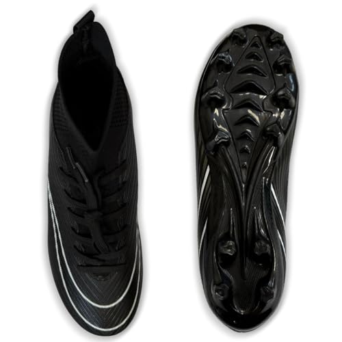 IFIKK Herren Fußballschuhe, Trendige Mehrfarb-Designs, Anti-Rutsch-Sohlen für Festen Boden & Kunstrasen, Modischer, Perfekt für Training und Wettkämpfe