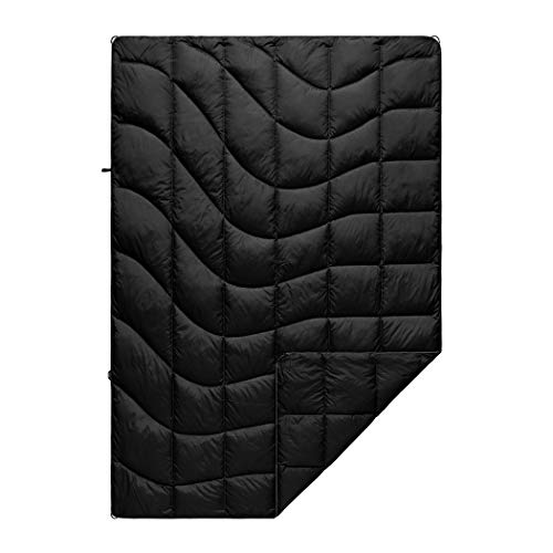Rumple ランプル アウトドア ブランケット キャンプ Rumple Down Puffy Blanket - Black