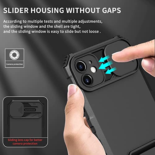 Étui de kickstand iPhone 11 antichoc avec support vertical horizontal - 5