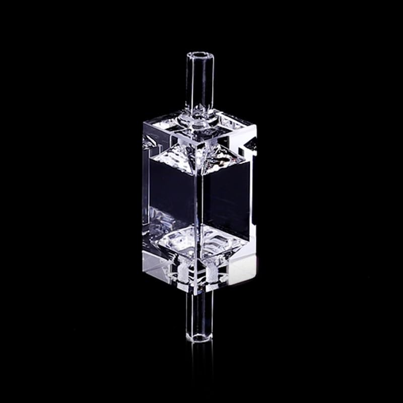 Cuvette à flux fluorescent en quartz 1,5ml chemin optique 10mm spectro