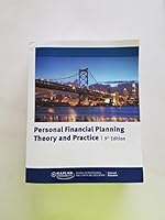 Personal Financial Planning Theory and Practice 1427794502 Book Cover
