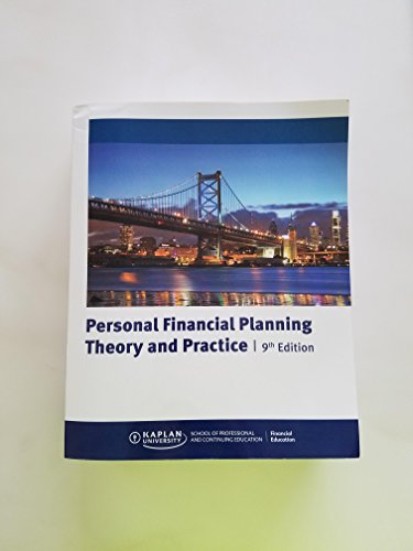 PERSONAL FIN.PLANNING:THEORY+PRACTICE 1475440863 Book Cover