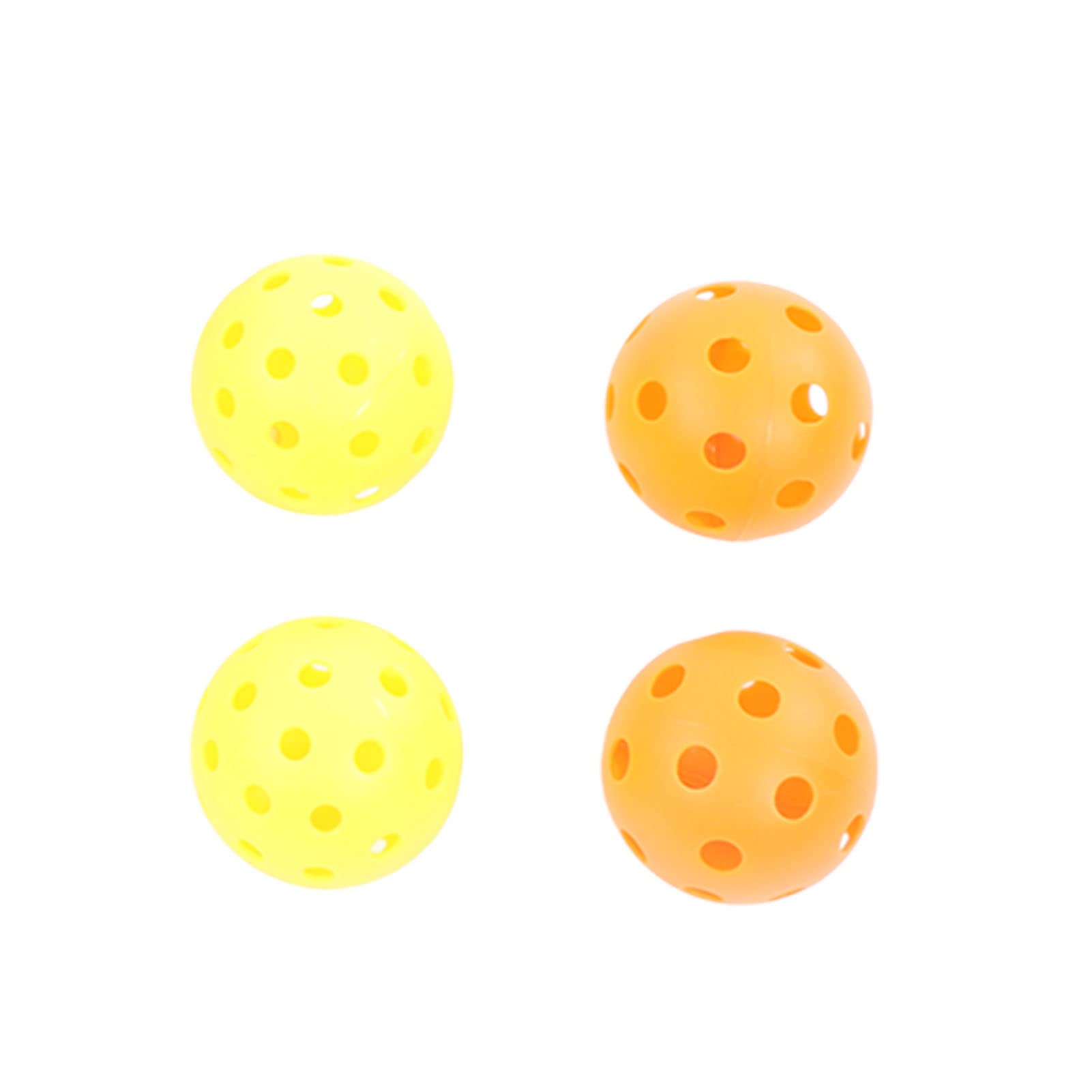 Set de Palas de Pickleball, Set de Raquetas de Pickleball con 2 Raquetas y 4 Pelotas, Palas Ligeras de Fibra de Vidrio con empuñadura ergonómica para competición y Entrenamiento en
