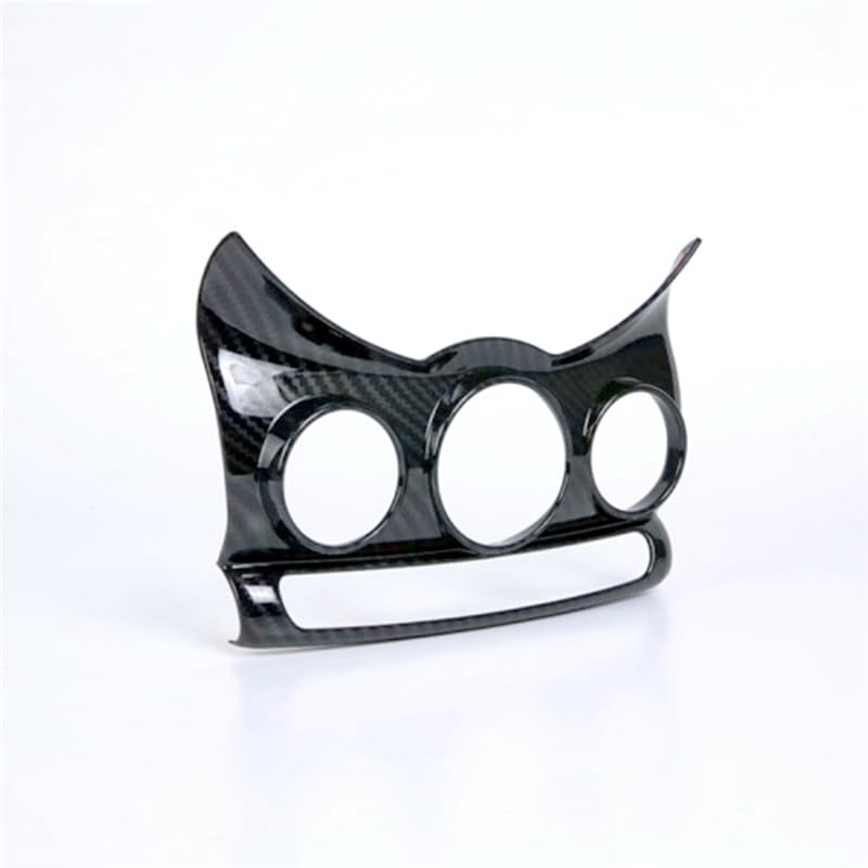 Insert console centrale Mini Cooper F56 aspect carbone look chic - 6