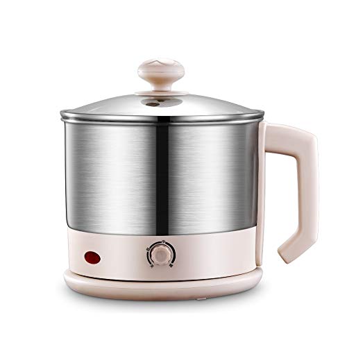 YIHANSS Electric Cooker Small Multifunctional Student Pot Dormitory Mini Hot Pot Bedroom Home Large Capacity Noodle Cooker