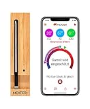 MEATER+ | Neu: Das kabellose, smarte Fleischthermometer mit 50m Reichweite | Für Ofen, Grill, Pfanne und Rotisserie | Perfekter Fleischgenuss via App