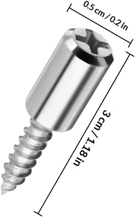 20pcs Cabinet Shelf Support Pins with 28mm Self-Drilling Screws and Plastic Sleeves, Shelf Pegs for Kitchen Cabinets, Bookshelves, and Furniture Shelving Holders