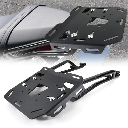 Porte-bagages arrière Trident 660 extension en aluminium usiné au fini anodisé