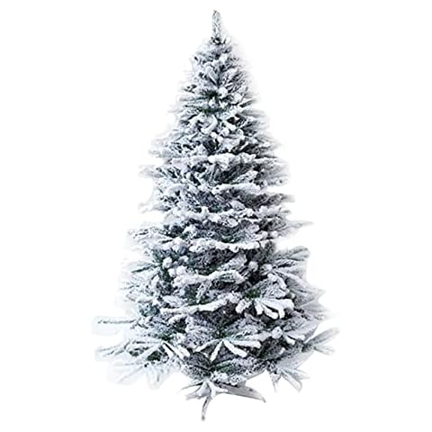 FFLLBPS1023 Artificial Christmas Tree,Fluffy Christmas Pine Tree 9Ft 270Cm Barm Snow Flocked Christmas Trees with Solid Metal Stand for Christmas Decorations(Color:Pine;Size:10ft/300cm) Cover