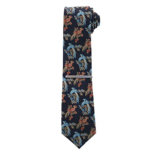 Barra de corbata para hombre de acero inoxidable bicolor rodio oro 4