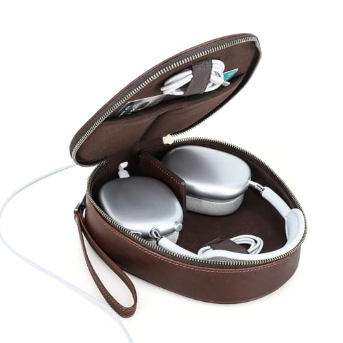 Étui en cuir pour Apple AirPods Max sac de protection chic