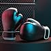 HERCHR Punching Bag Gloves, PU Punching Bag Gloves Full Protection Tear Resistant Professional Fighting Kickboxing Gloves for Man Woman(10oz-Black)