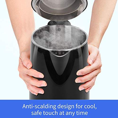 Taylor Swoden Ryan -Wasserkocher Edelstahl | Cool-Touch Doppelwand-Design Wasserkocher | Automatisch Abschaltung… – Bild 3