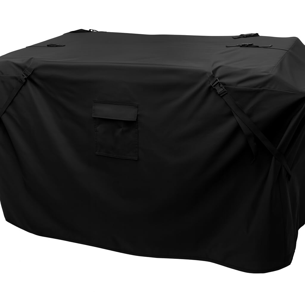 HBCOLLECTION® HB-Elite Copertura Custodia ad alta resistenza 500D per divano da giardino, Nero