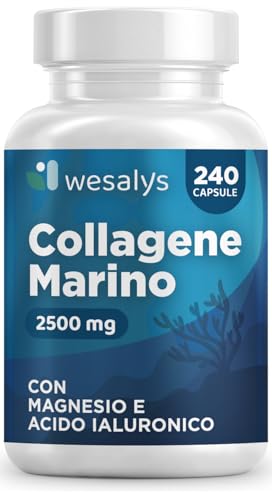 WESALYS Collagene Marino con Acido Ialuronico