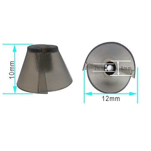 Miniatura 4 de Smokey Hearing Aid Tulip Domes Puntas para los oídos ReSound Sure Fit Style RIC RITE y Open Fit BTE Amplificador auditivo con herramientas de