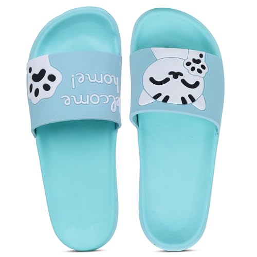 Image of Pampy Angel Welcome Women's Flip Flops Slides Back Open Household Comfortable Slippers