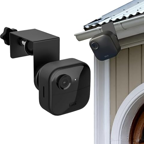 PUUUCI Door/Gutter Mount for Blink Indoor/Outdoor Camera(4th/3rd Gen) & Blink XT2/XT Camera - Blink Security Camera Mounting Accessories for Home/Apartments/Business, No Drilling, No Damage Cover