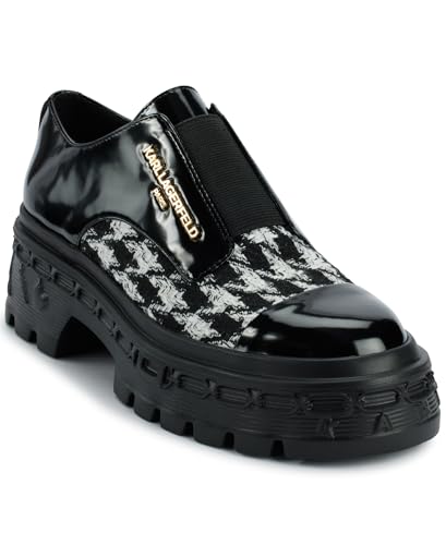 Image of Karl Lagerfeld Women's Lakely Everyday Slip on Platform Loafer | Casual Shoes