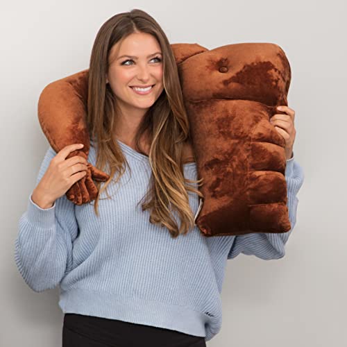 Boyfriend Pillow BFPB-MUS-BRWMA Muscle Man Pillow – Cute And Fun Hunky Husband Cuddle Companion thumb #5