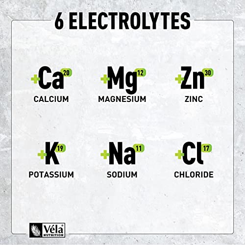 Electrolyte Powder Recovery Drink + Energy (90 Servings | Green Apple) W Real Salt +Bcaas Sugar Free Electrolyte Supplement W Potassium Zinc & Magnesium For Hydration - Keto Electrolytes #TOP4