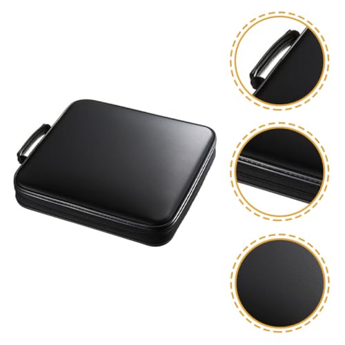 Estuche para CD de 160 discos con cremallera y asa de transporte 8