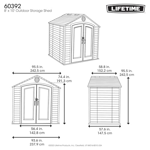 Lifetime 60392 Outdoor Storage Shed thumb #6