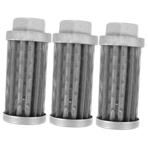 OUNONA 3 Piezas Filtro Hidraulico Filtrar Bomba De Agua Filtros De Estanque Bomba De Botella De Agua Tubería Auto Bomba De Fuente Dispensador De Agua Silver Planchar