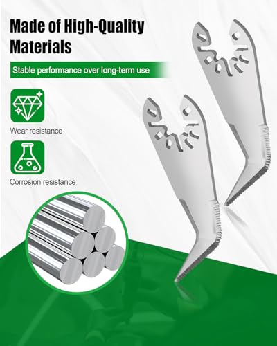 Image of Windshield Removal Auto Glass Cut Out Knife Fit for Dewalt Makita Milwaukee | Cold Knife Blade Windshield Removal Tool, 2 Pcs, Fit for Craftsman Ridgid Ryobi