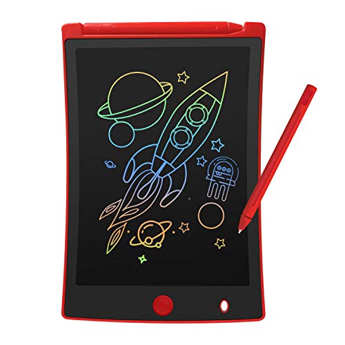 Orsen LCD Writing Tablet, Toys for 3-6 Year Old Kids, 8.5-inch Colorful Doodle Board Drawing Tablet, Kids Gifts Toys for 3 4 5 6 7 Year Old Girls Boys(Red)