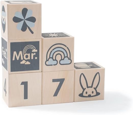 Uncle Goose Perpetual Block Calendar - Made in the USA