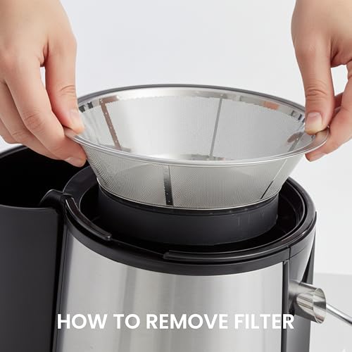 Image of Simple Deluxe Juicer Machines, 700W Centrifugal Juicer Extractor with Wide Mouth 3 inch Feed Chute for Fruit Vegetable, Electric Juicer with 2-Speed Quick Juicing, Easy to Clean, BPA-Free, Silver