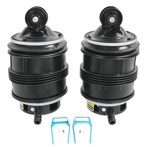 Rear Air Suspension Spring Bags 3 Pin Compatible with 2003-2011 Mercedes Benz W211 W219 CLS500 CLS550 CLS55 CLS63 AMG E280 E320 E350 E500 E550 W/O ABC & 4 Matic Replace# 2113200725 2113200825 (2PCS)