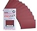 Price comparison product image ProDec Advance 10 Sheets Medium Grade 80 Grit Proflex Ultra Flexible Crack Resistant Aluminium Oxide Abrasive Sanding Paper for Sanding Wood, Paint, Plaster, Filler, Metal & More, 9" x 5.5",230x140mm