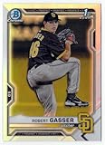 2021 Bowman Chrome Draft Refractor #BDC-135 Robert Gasser